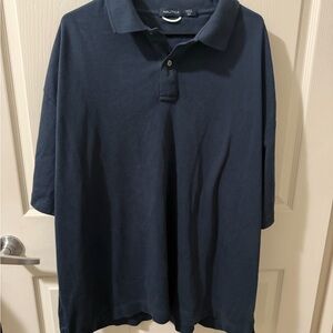 Nautica Men's Deep Blue Polo Shirt